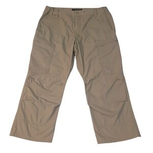 LAPG Core Stealth Tactical Pants Mens Fits 32x24 Khaki Ripstop Cargo Shorts